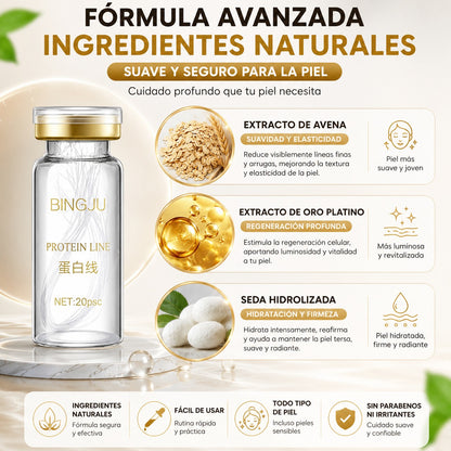 Set de Hilos Tensores Absorbibles de Colágeno + Sérum Facial de Regalo 🎁